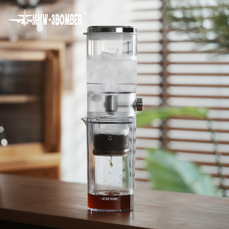 Coffee Extraction Equipment - MHW-3BOMBER IJskoffiezetapparaat 400ml Koude Brouwer Draagbare