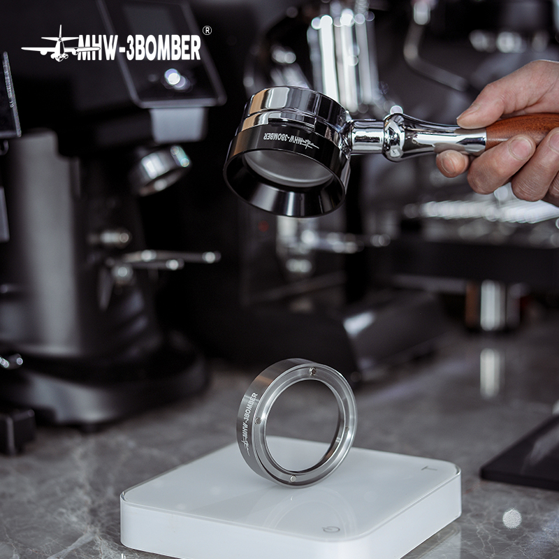 Coffee Extraction Equipment - MHW-3BOMBER Koffie Doseerring 58mm Magnetische Doseertrechter