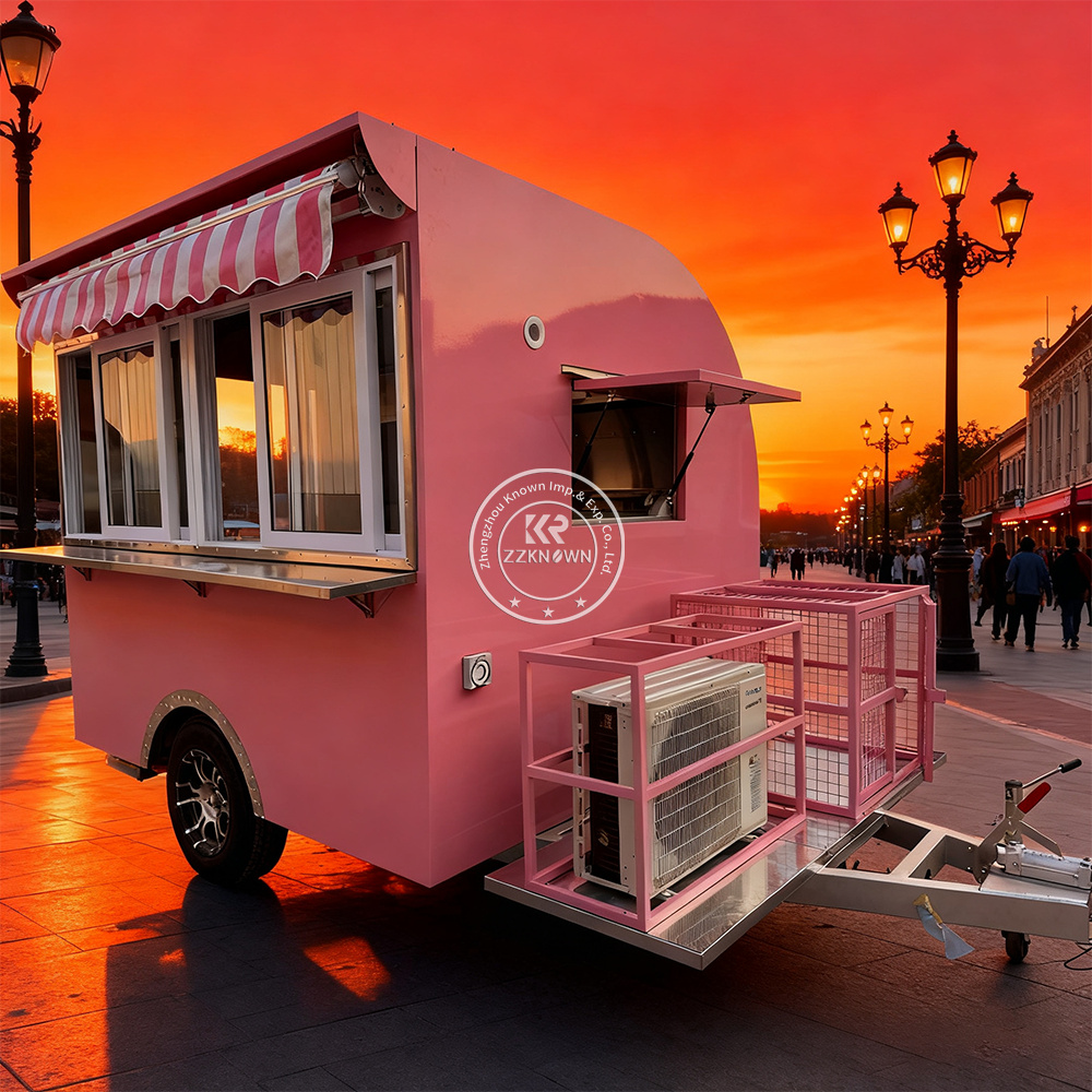 Coffee Equipment Manufacturers - Outdoor Food Kiosk Foodtrailer Koffiewagen Food