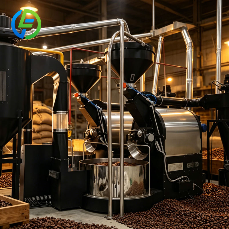 Coffee Equipment Manufacturers - Industriële koffiebranderij- en maallijn, koffiepoederproductie-apparatuur op