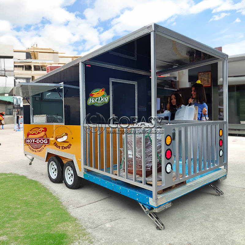 Coffee Equipment Manufacturers - Op maat gemaakte, volledig uitgeruste foodtruck,