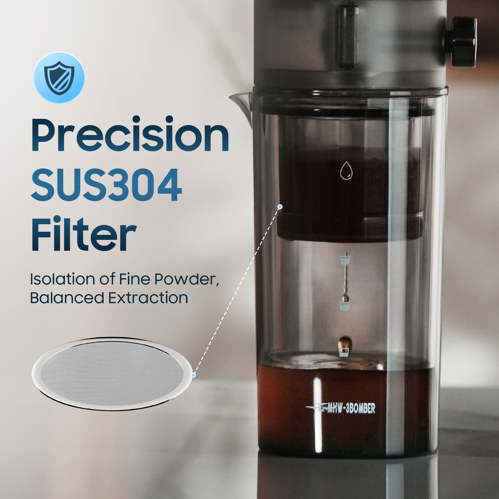 MHW-3BOMBER IJskoffiezetappara - Coffee Extraction Equipment recensie en prijs