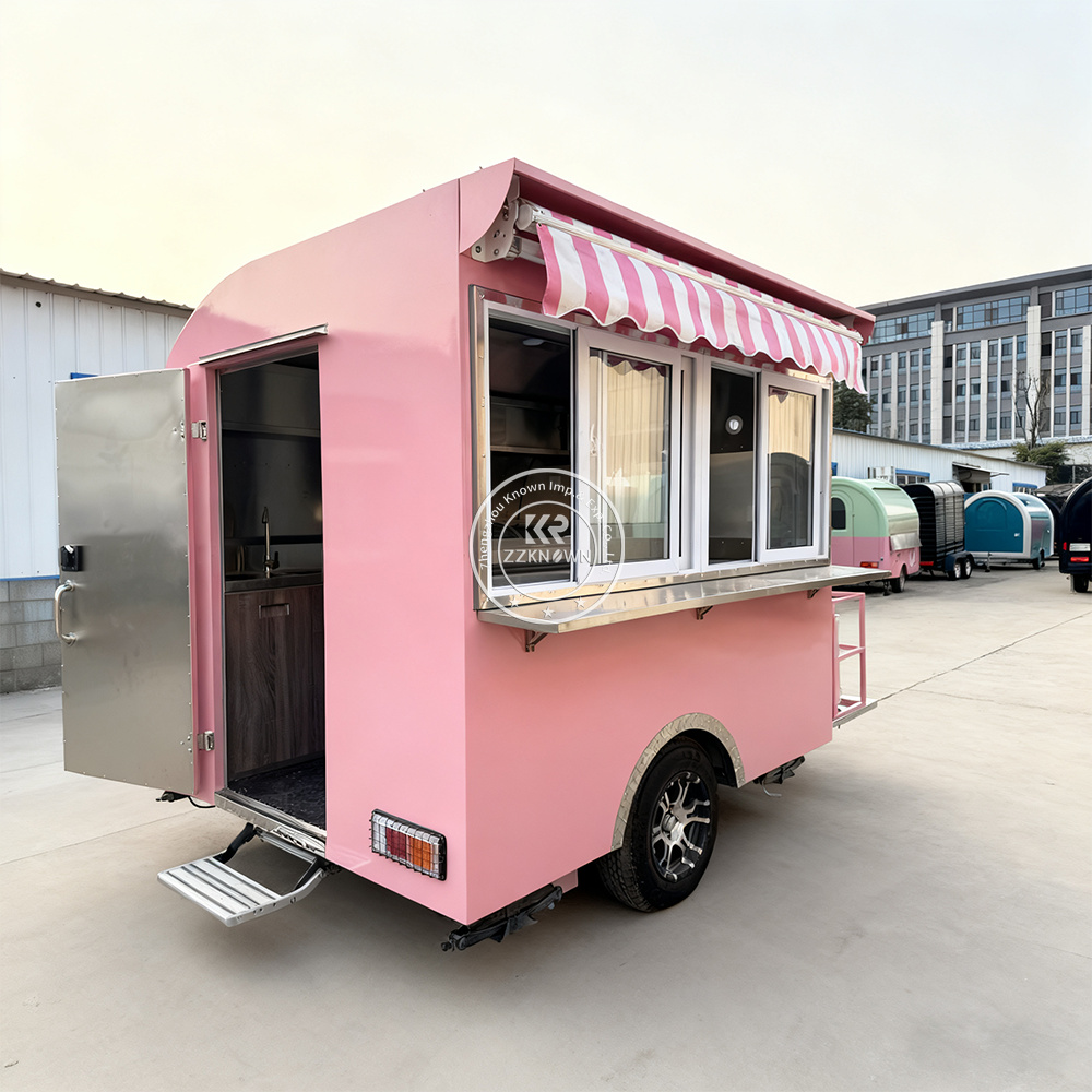 Outdoor Food Kiosk Foodtrailer - Coffee Equipment Manufacturers recensie en prijs