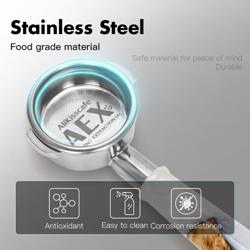 AliKisscafe Koffie Bodemloze F - Naked Portafilter Bottomless recensie en prijs