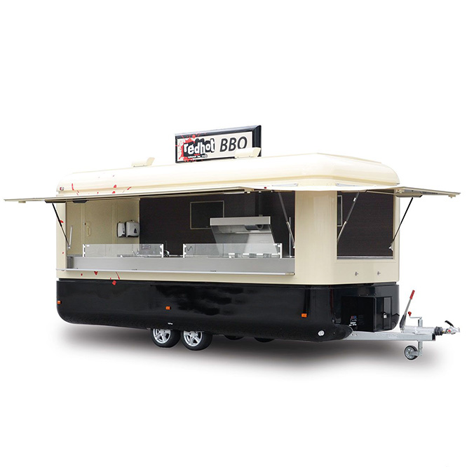 BBQ Concessie Trailer Volledig - Coffee Equipment Manufacturers recensie en prijs
