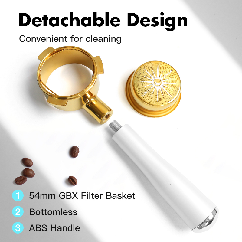 AliKisscafe 54mm Koffie Bodeml - Naked Portafilter Bottomless recensie en prijs
