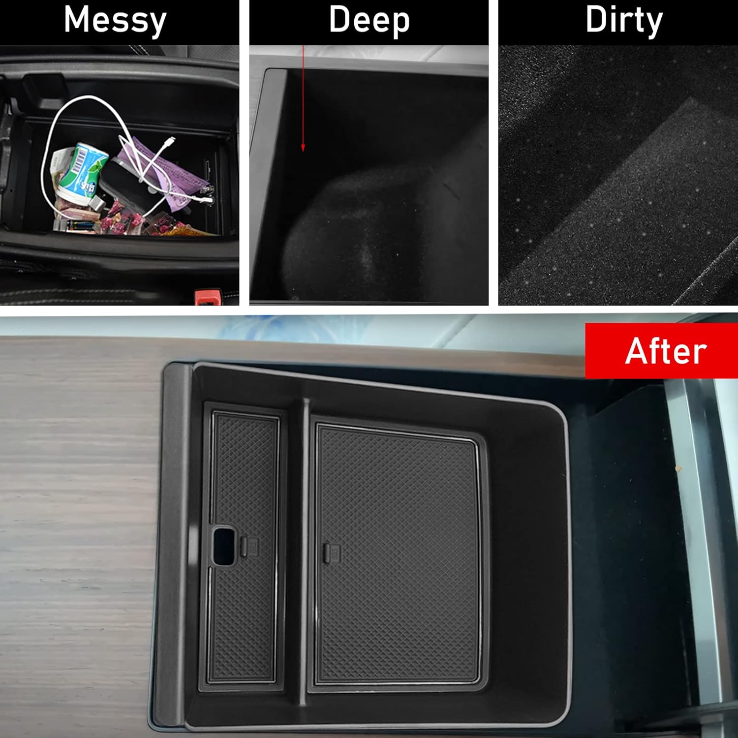 Opbergbak voor Tesla Model S M - Coffee X recensie en prijs