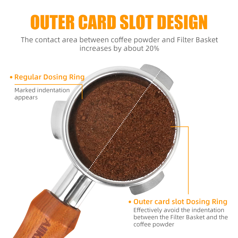 54mm Koffie Doseerring Rvs Bar - Coffee Extraction Equipment recensie en prijs