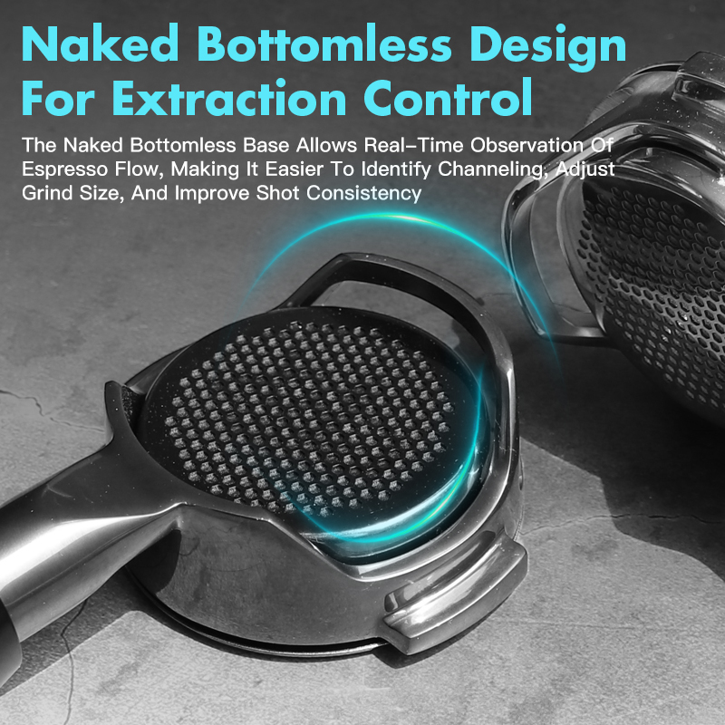58MM Koffie Bodemloze Portafil - Naked Portafilter Bottomless recensie en prijs